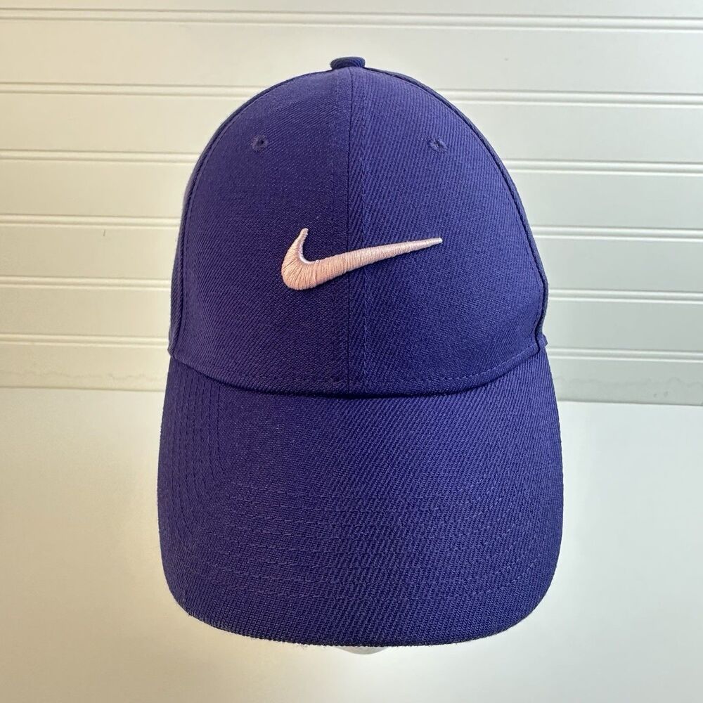 Nike Legacy91 Hat Purple Pink Swoosh Golf Strapback One Size Fits Most Unisex